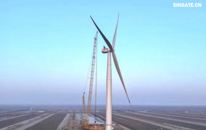 1月11日，全球最大功率等級的漂浮式風電機組——中國中車“啟航號”在山東東營風電裝備測試認證創新基地吊裝成功，標志著我國在海上超大型風機的探索邁出重要一步。該項目風電機組的配套塔筒是全球直徑最大、重量最重的塔筒型號，所用鋼板由河鋼集團舞鋼公司獨家提供。  微信圖片_20250220083217.jpg  舞鋼公司深入貫徹集團要求，以客戶需求為導向，大力開展技術營銷，不斷優化營銷方案，通過提供“一攬子”解決方案，滿足高端客戶對高品質產品和未來發展的需求，加速由生產型向“制造+服務”型企業轉變。該項目對產品抗沖擊性能及表面質量有著極為嚴苛的要求，且交貨期較短，生產難度相當大。為確保合同順利交付，舞鋼公司產線各單位協同聯動，強化工藝和生產過程控制，攻克了高強度與高延伸率匹配、低溫沖擊韌性匹配等一系列技術難題，確保了產品各項指標全部滿足客戶要求，并按期交付客戶。  微信圖片_20250220083224.jpg  “啟航號”20MW漂浮式海上風電塔筒是專門為20MW及以上海上漂浮式風機提供系統解決方案而設計的，是全球最大功率漂浮式風電機組的配套塔筒，總高度為141.15米，最大直徑12米，重量達到了1576噸。